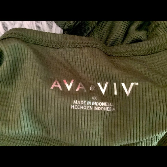 3 brand new spaghetti strap with lace size 4x tops! - Picture 2 of 5